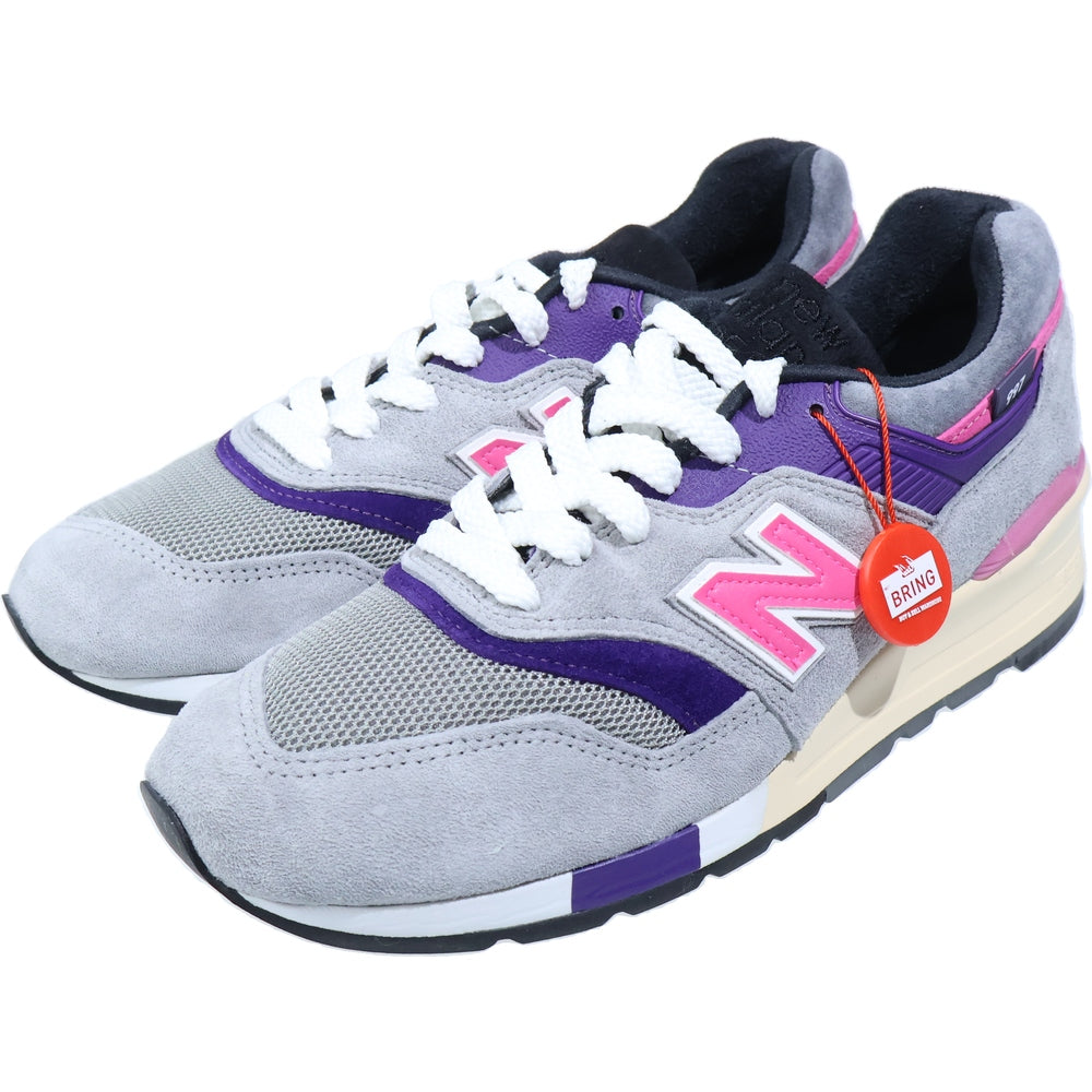 New Balance(ニューバランス) ×KITH ×UNITED ARROWS & SONS M997KTI キス ユナイテッドアローズ&サンズ スウェードレザー メッシュ ローカットスニーカー グレー US8.5/26.5cm