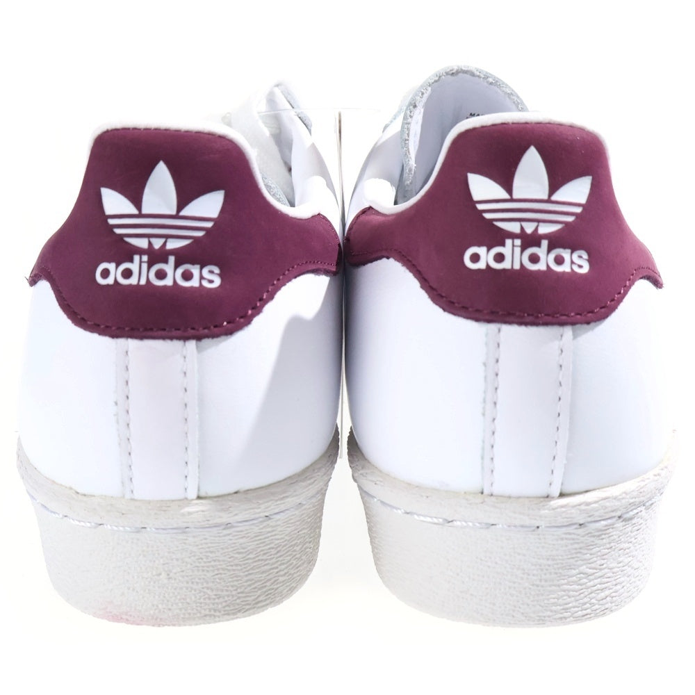 adidas(アディダス) SUPERSTAR 80S スーパースター ローカットスニーカー ホワイト US8.5/26.5cm CM8439