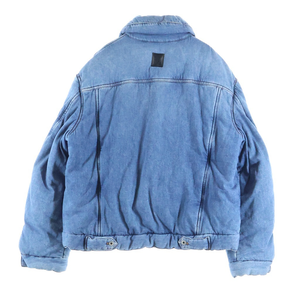 LOEWE(ロエベ) 22AW PADDED DENIM JACKET パテッド デニム トラッカージャケット インディゴ H526Y50X09