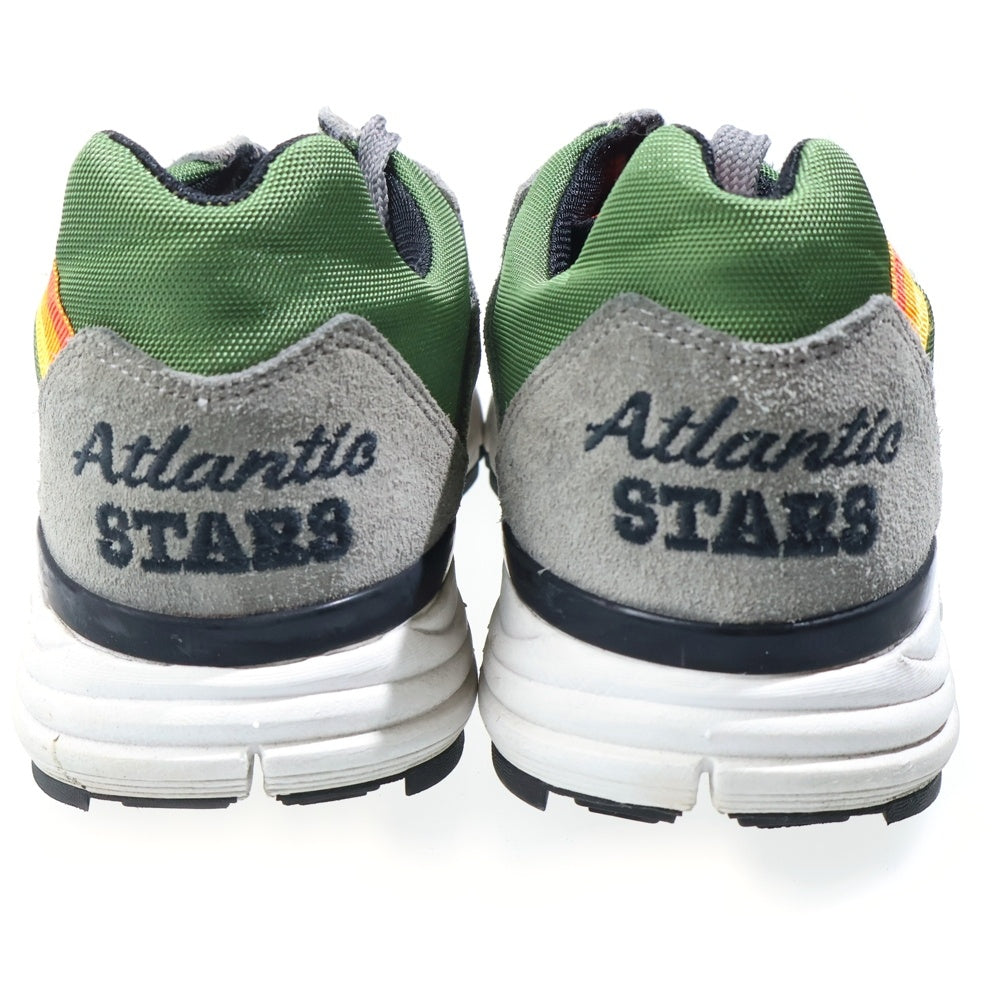 Atlantic STARS(アトランティックスターズ) POLARIS ポラリス スウェードレザー メッシュ ローカットスニーカー グレー