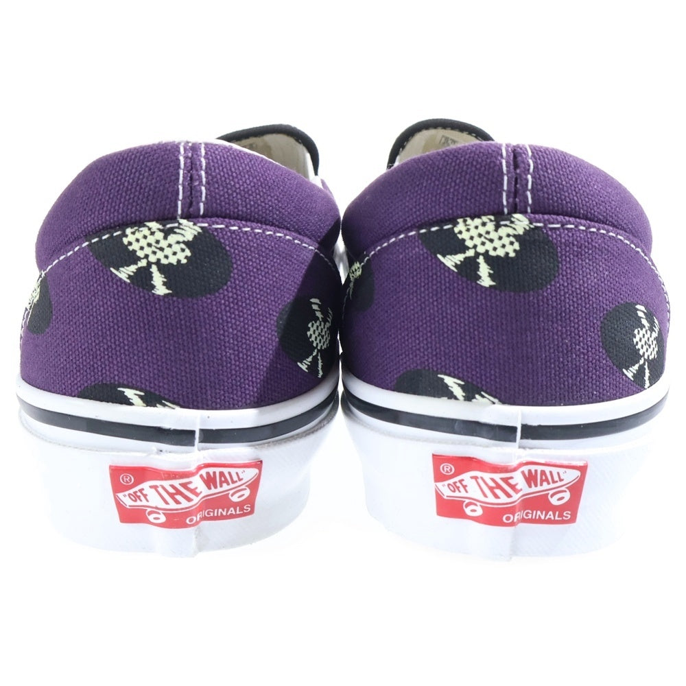 VANS(ヴァンズ) ×WACKO MARIA OG SLIP-ON LX PURPLE RECORDS ワコマリア パープルレコード スリッポン ローカットスニーカー パープル US9/27cm VN0A45JK5961