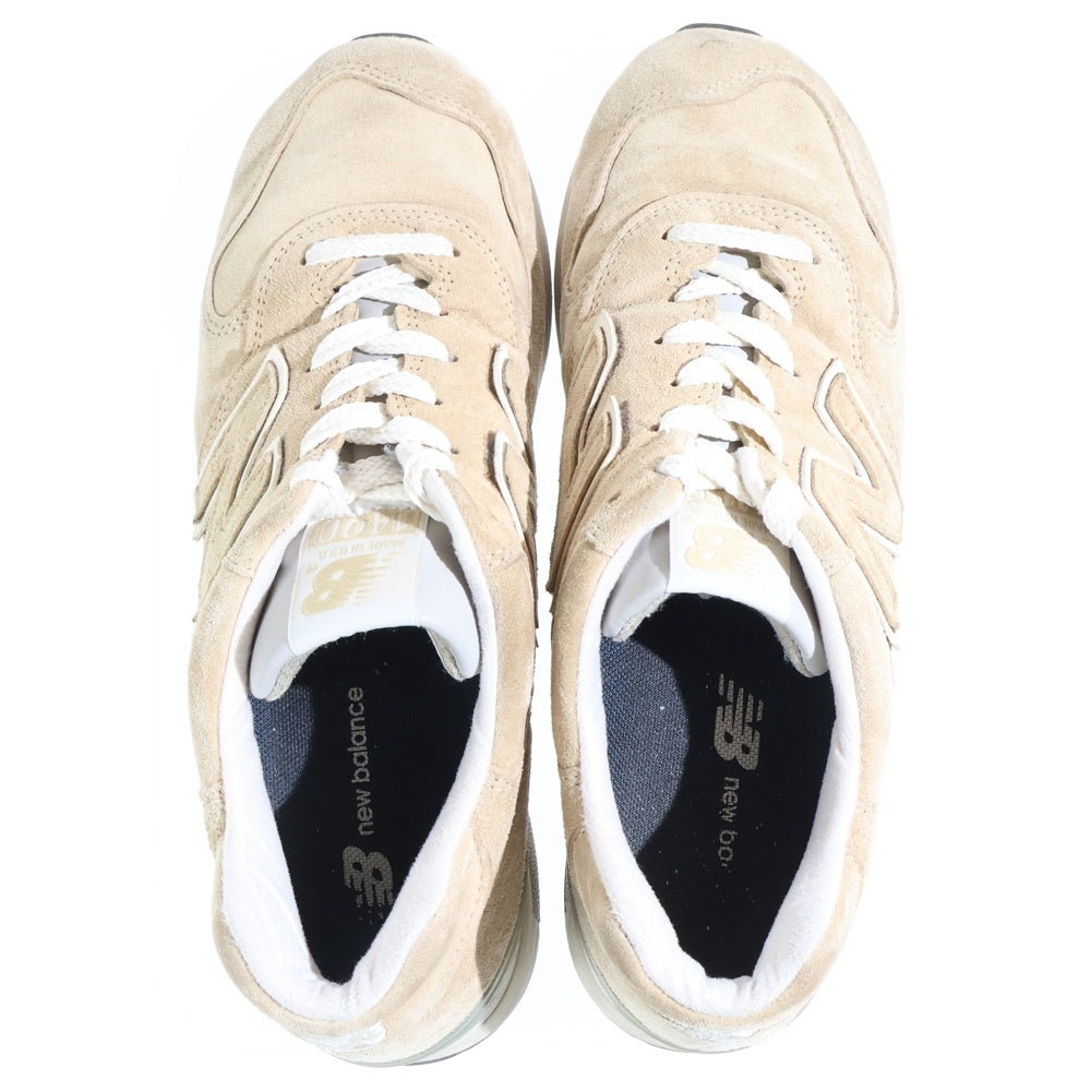 New Balance(ニューバランス) M1400BE スウェードレザー ローカットスニーカー ベージュ US8.5/26.5cm