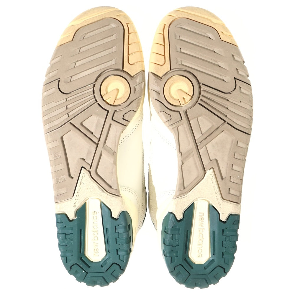 New Balance(ニューバランス) BB550A2 ×Aime Leon Dore P550 Yellow エメレオンドレ ローカットスニーカー ホワイト US8.5/26.5cm