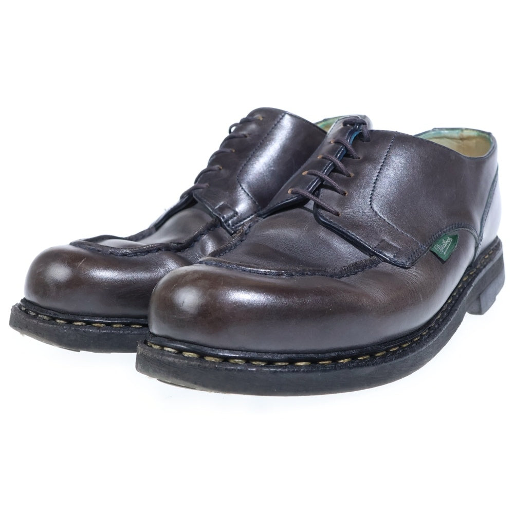 PARABOOT(パラブーツ) ALBY ウィングチップ フルブローグ レザー ドレスシューズ ダービーシューズ ブラック 77007