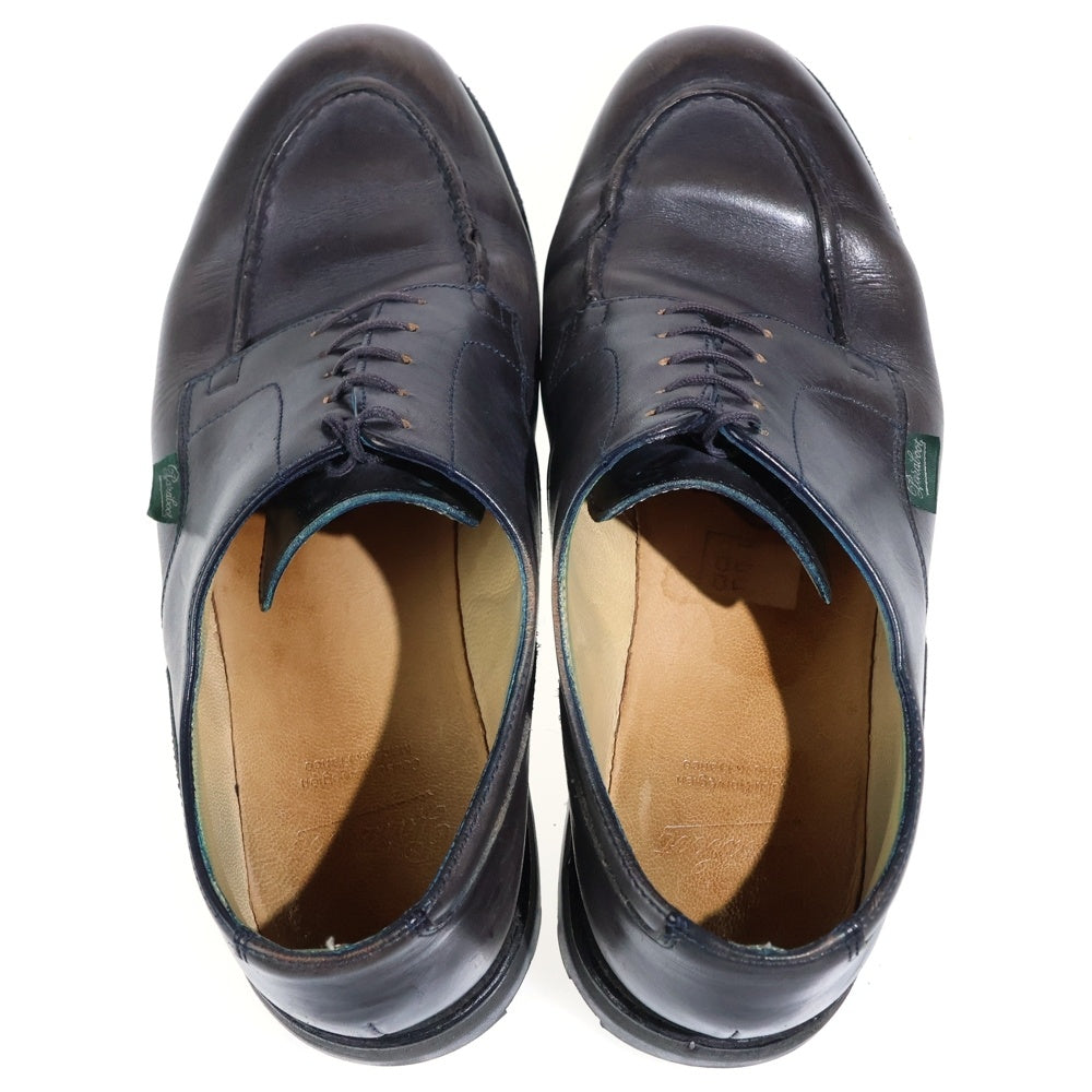 PARABOOT(パラブーツ) ALBY ウィングチップ フルブローグ レザー ドレスシューズ ダービーシューズ ブラック 77007