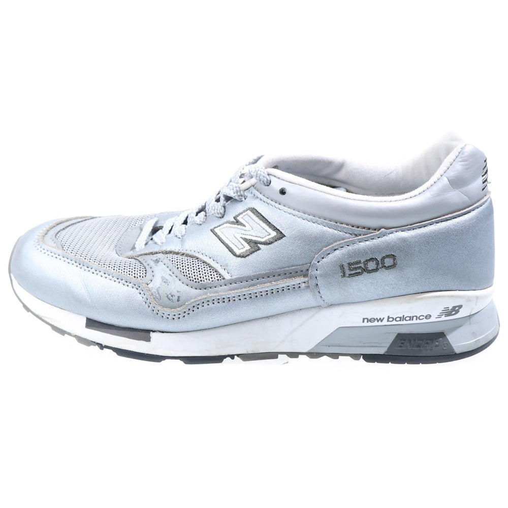 New Balance(ニューバランス) M1500JBS レザー メッシュ ローカットスニーカー シルバー US8.5/26.5cm