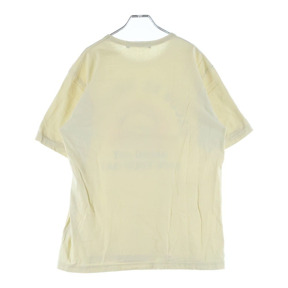 JUNYA WATANABE COMME des GARCONS(ジュンヤワタナベ コムデギャルソン) 19AW グラフィックプリント クルーネック 半袖Tシャツカットソー イエロー WD-T022