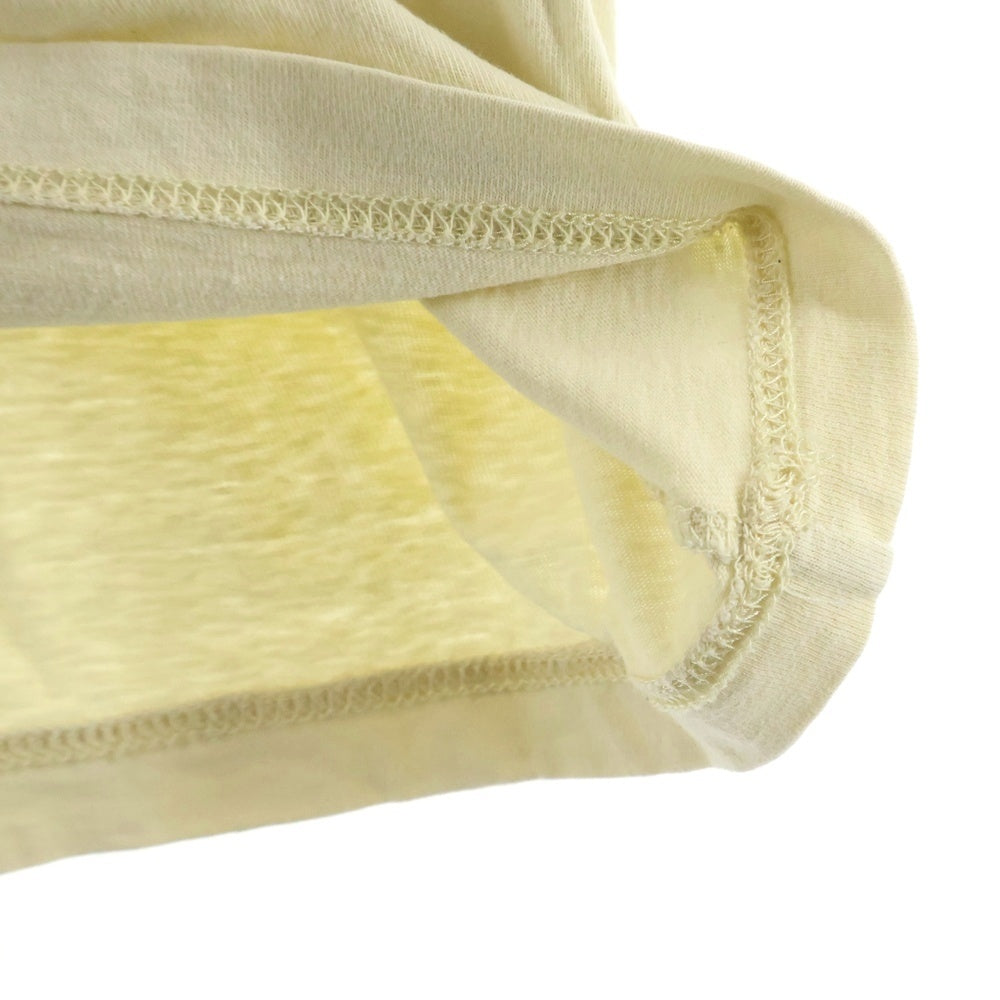 JUNYA WATANABE COMME des GARCONS(ジュンヤワタナベ コムデギャルソン) 19AW グラフィックプリント クルーネック 半袖Tシャツカットソー イエロー WD-T022