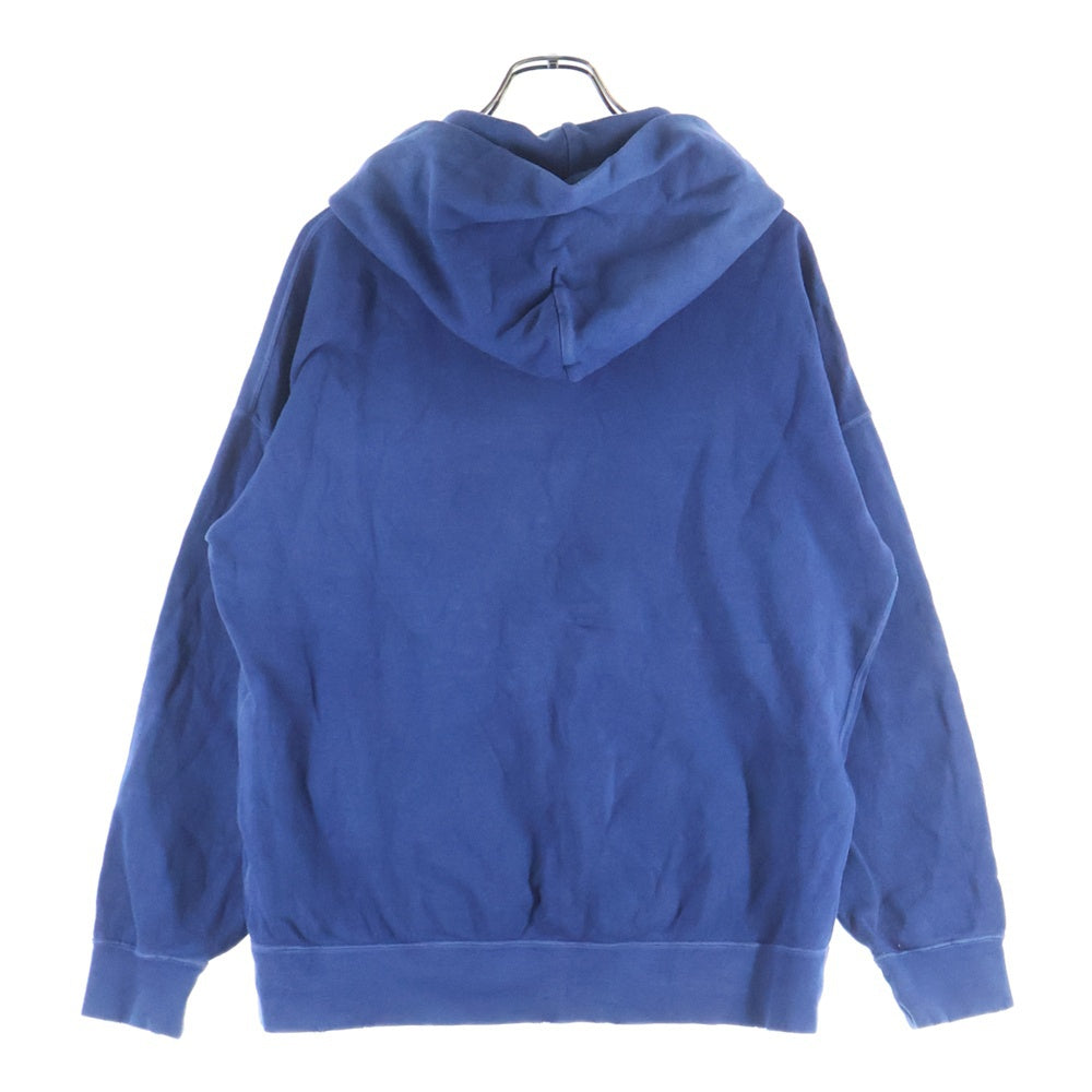 VISVIM(ヴィスヴィム) 20AW ict JUMBO HOODIE P.O. UNEVEN DYE ジャンボ スウェット プルオーバー パーカー フーディー ブルー 0220905010007