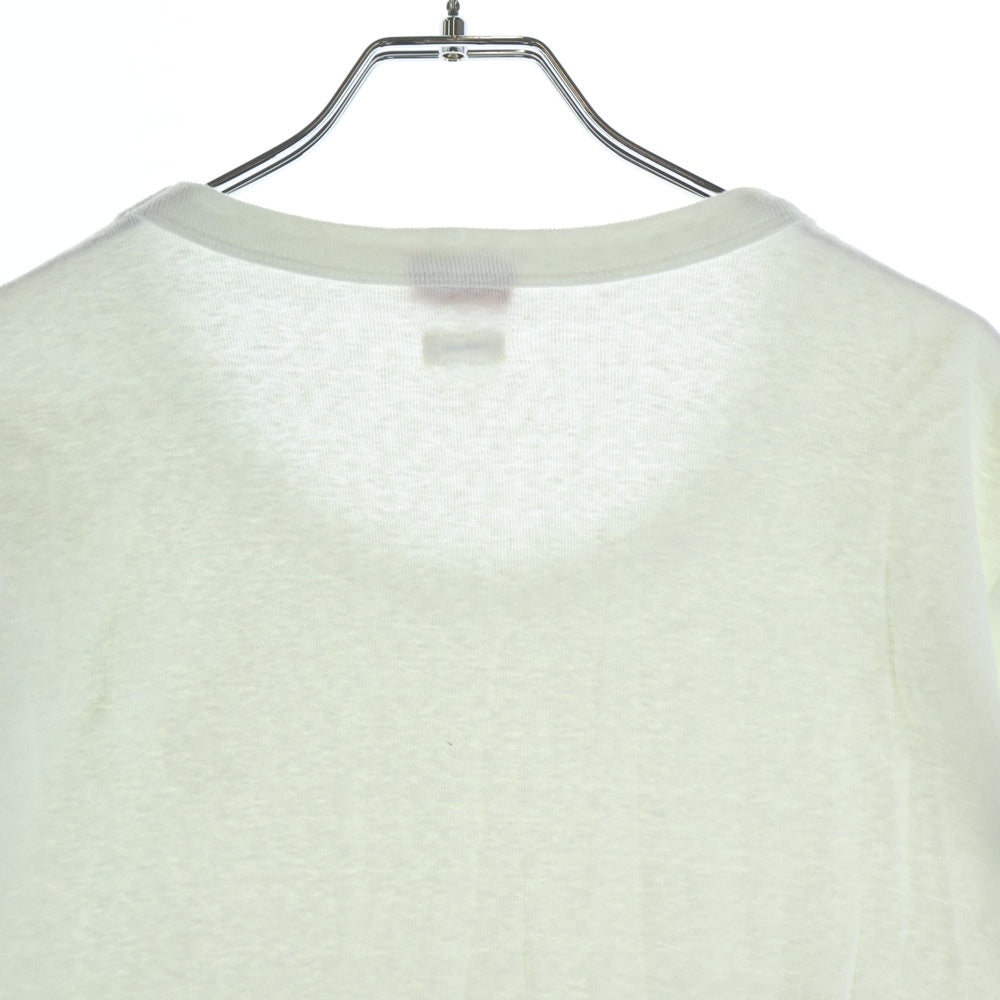 VISVIM(ヴィスヴィム) 20SS 無地 コットン クルーネック 半袖Tシャツ カットソー ホワイト 0120105009005