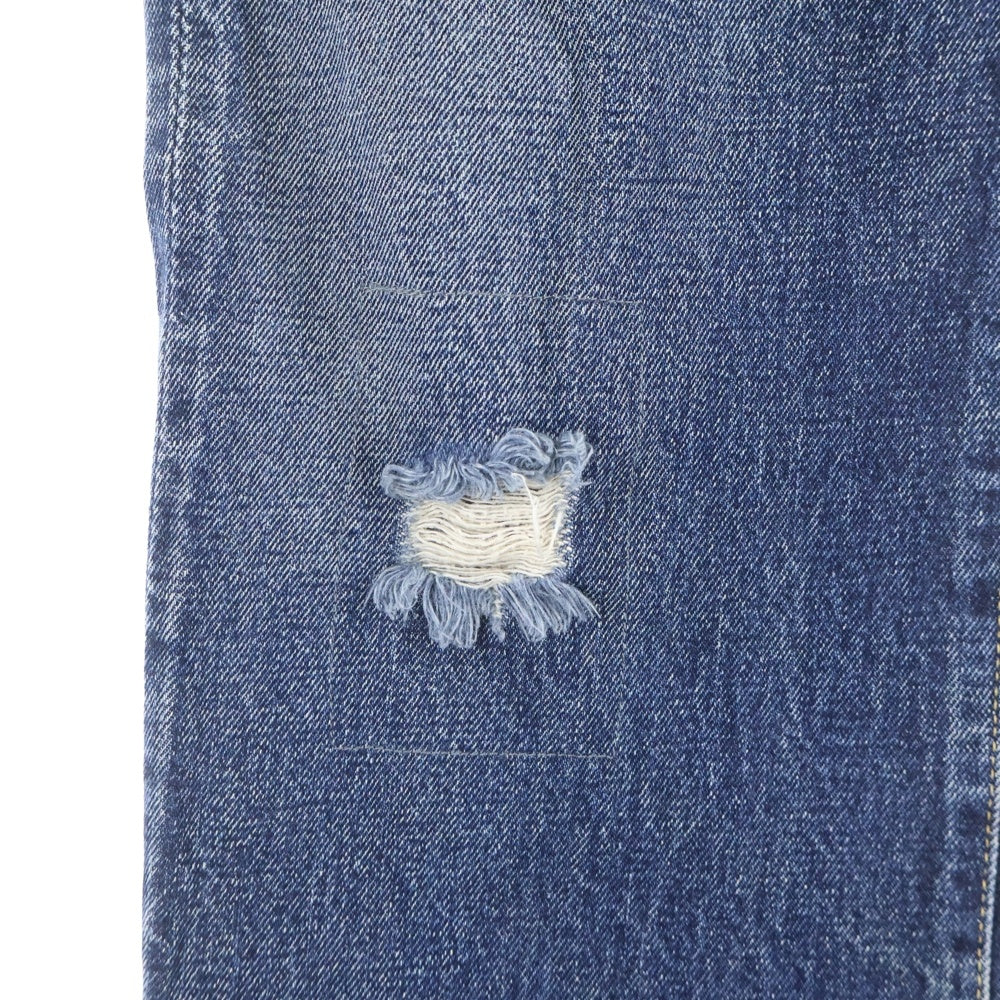 CHALLENGER(チャレンジャー) ダメージ加工 ウォッシュド加工 デニムパンツ インディゴ CLG-PT014-008