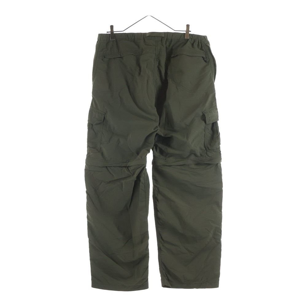 GRAMICCI(グラミチ) コンバーチブル マイクロ リップストップ ナイロン ロングパンツ カーキ G3SM-P071