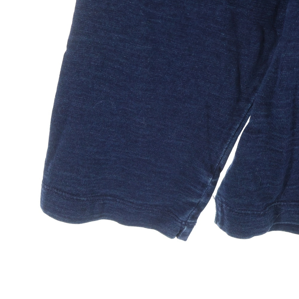 RRL(ダブルアールエル) クルーネック ロングスリーブ 長袖Tシャツ カットソー ブルー