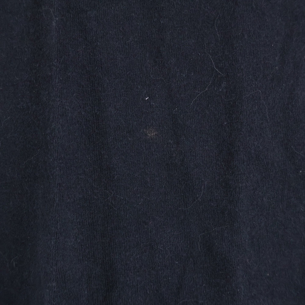 CHROME HEARTS(クロムハーツ) OLD オールド メタリックプリント ロングスリーブ クルーネック長袖Tシャツカットソー ブラック