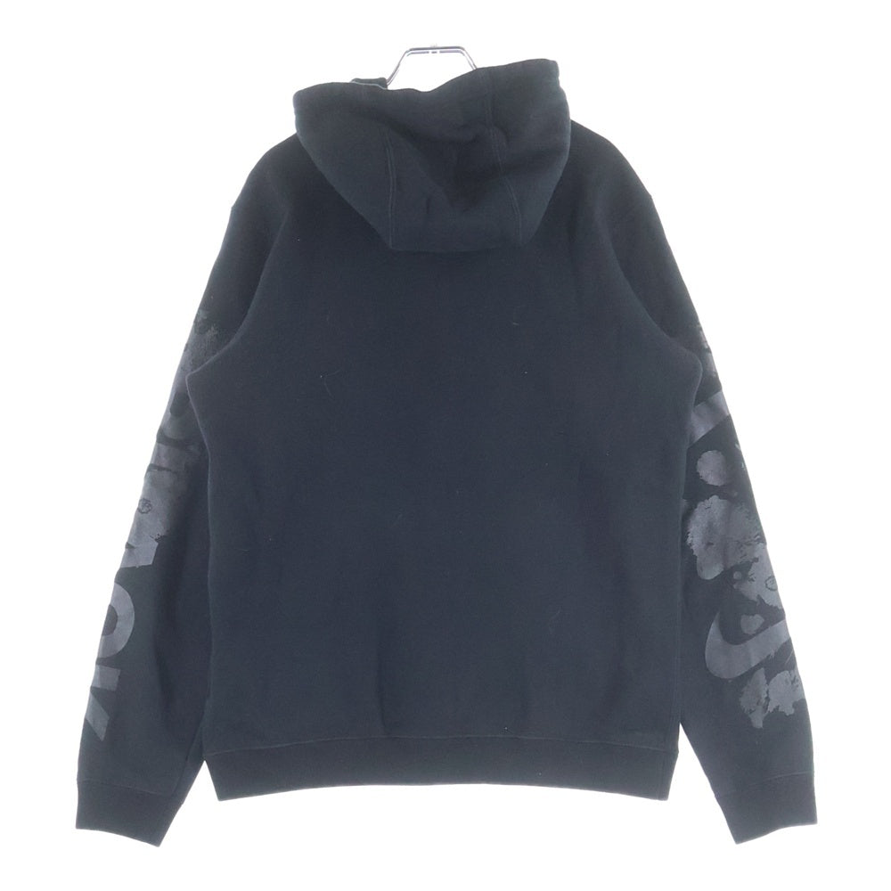 BLACK COMME des GARCONS(ブラックコムデギャルソン) 18AW ×NIKE ナイキ ジップアップ スウェット パーカー ブラック 1B-T106 AD2018