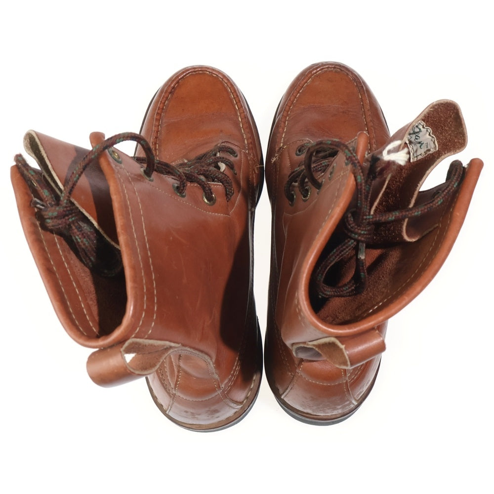 L.L.Bean(エルエルビーン) 70S VINTAGE DECK BOOTS ヴィンテージ 筆記体タグ レザー デッキ ブーツ ブラウン