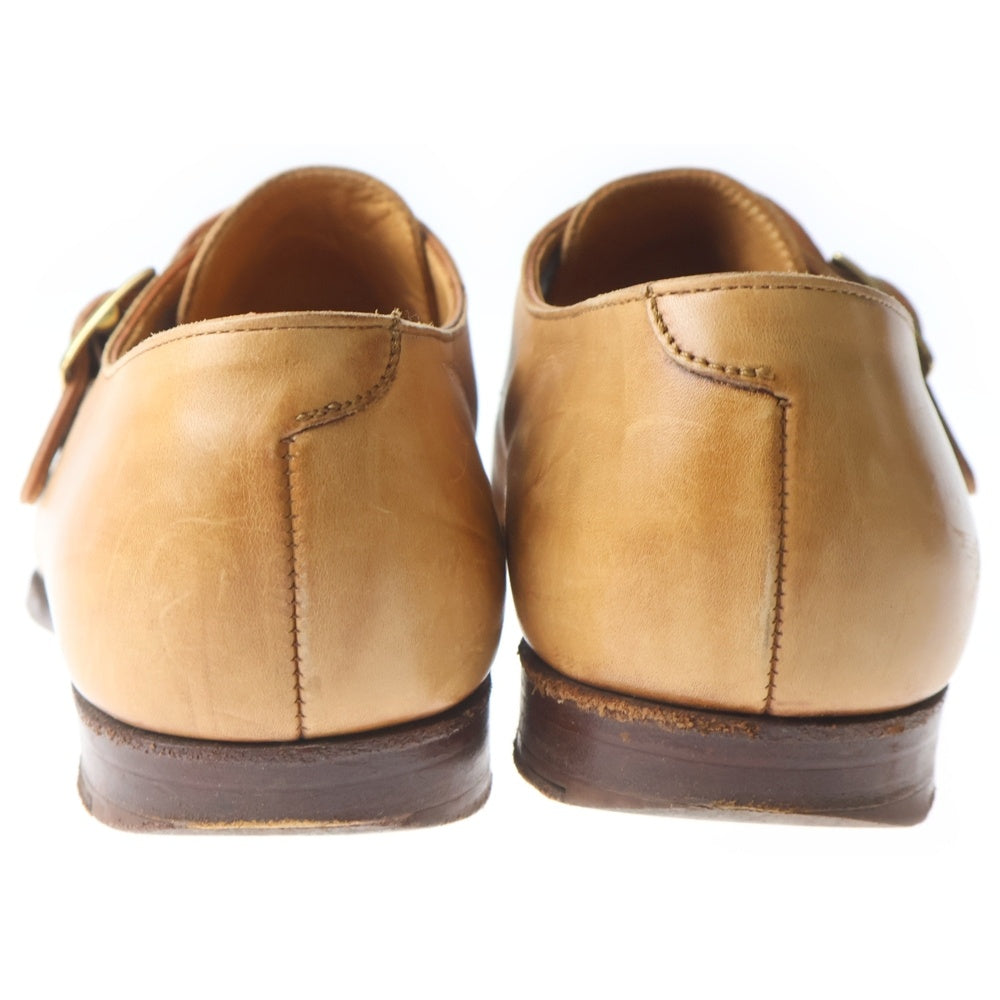 Crockett&Jones(クロケットアンドジョーンズ) SAVILE ハンドグレード シングルモンク ドレスシューズ ブラウン