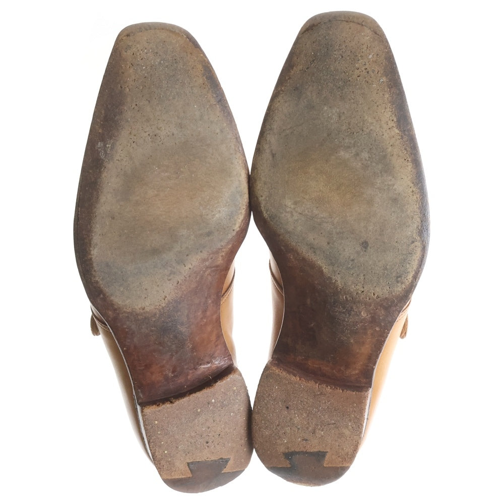 Crockett&Jones(クロケットアンドジョーンズ) SAVILE ハンドグレード シングルモンク ドレスシューズ ブラウン
