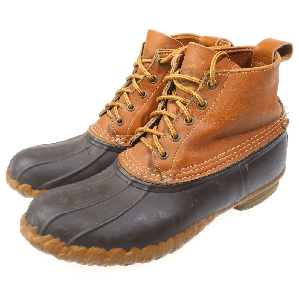 L.L.Bean(エルエルビーン) 80-90S VINTAGE BEAN BOOTS ヴィンテージ レザー ビーンブーツ ブラウン