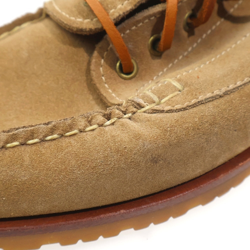 NO BRAND(ノーブランド) Beams bPr(ビームス ビーピーアール)レザー デッキシューズ ベージュ