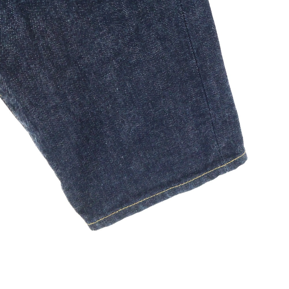 RRL(ダブルアールエル) スリムフィット 5ポケット ボタンフライ ストレート デニムパンツ インディゴ 782504838001