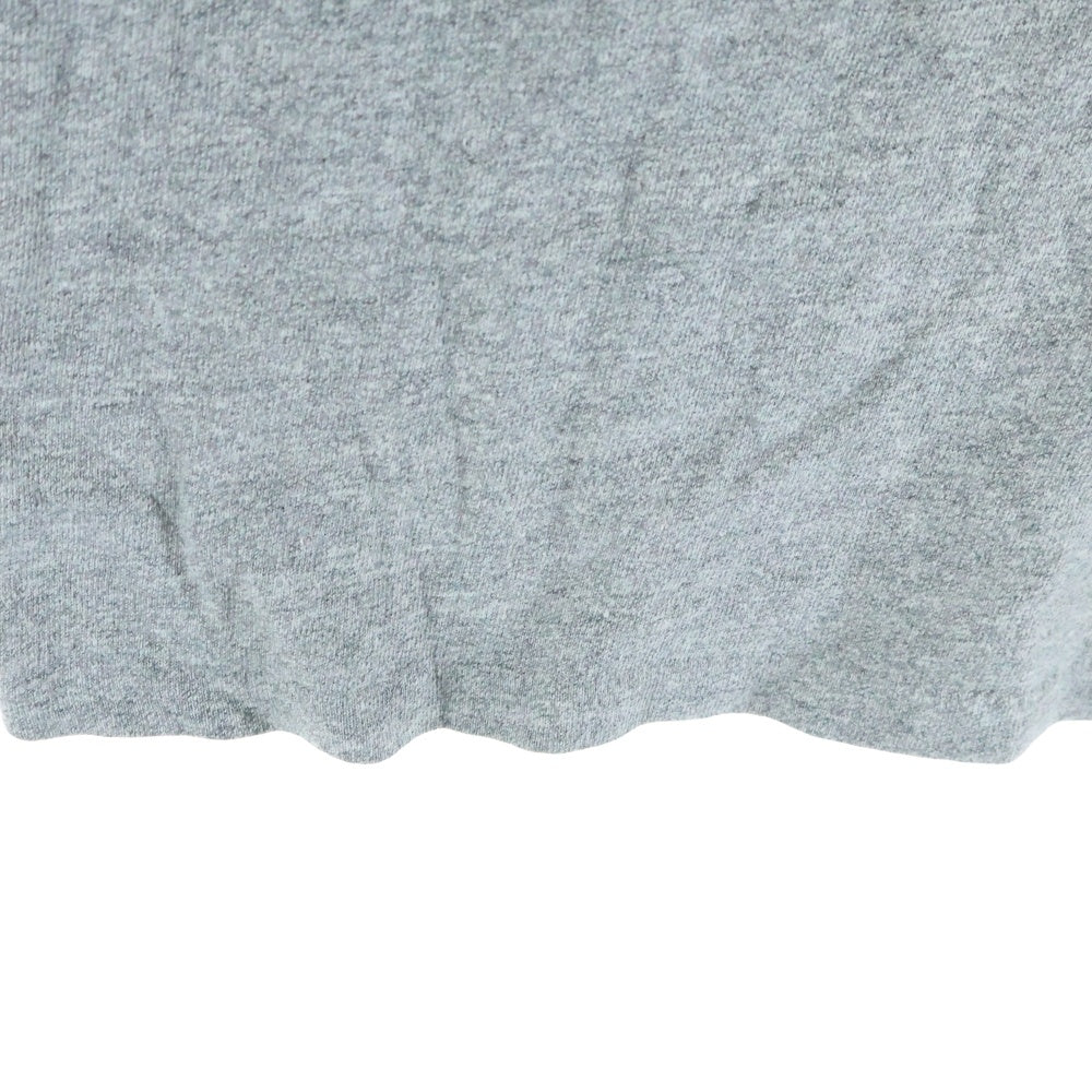 CHAMPION(チャンピオン) 80S VINTAGE ヴィンテージ トリコタグ後期 フロッキープリント 半袖Tシャツ カットソー グレー