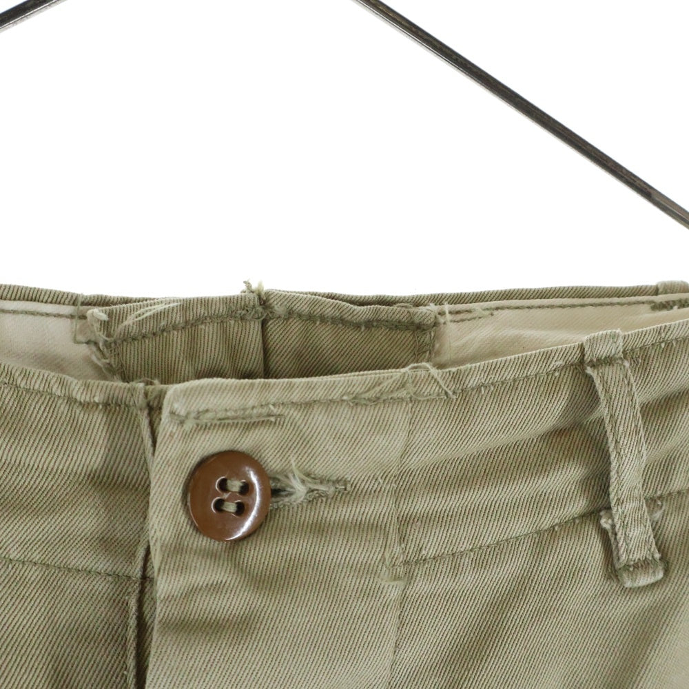 VINTAGE(ヴィンテージ) 40s US.ARMY Military Chino Pants ミリタリー チノパンツ カーキ