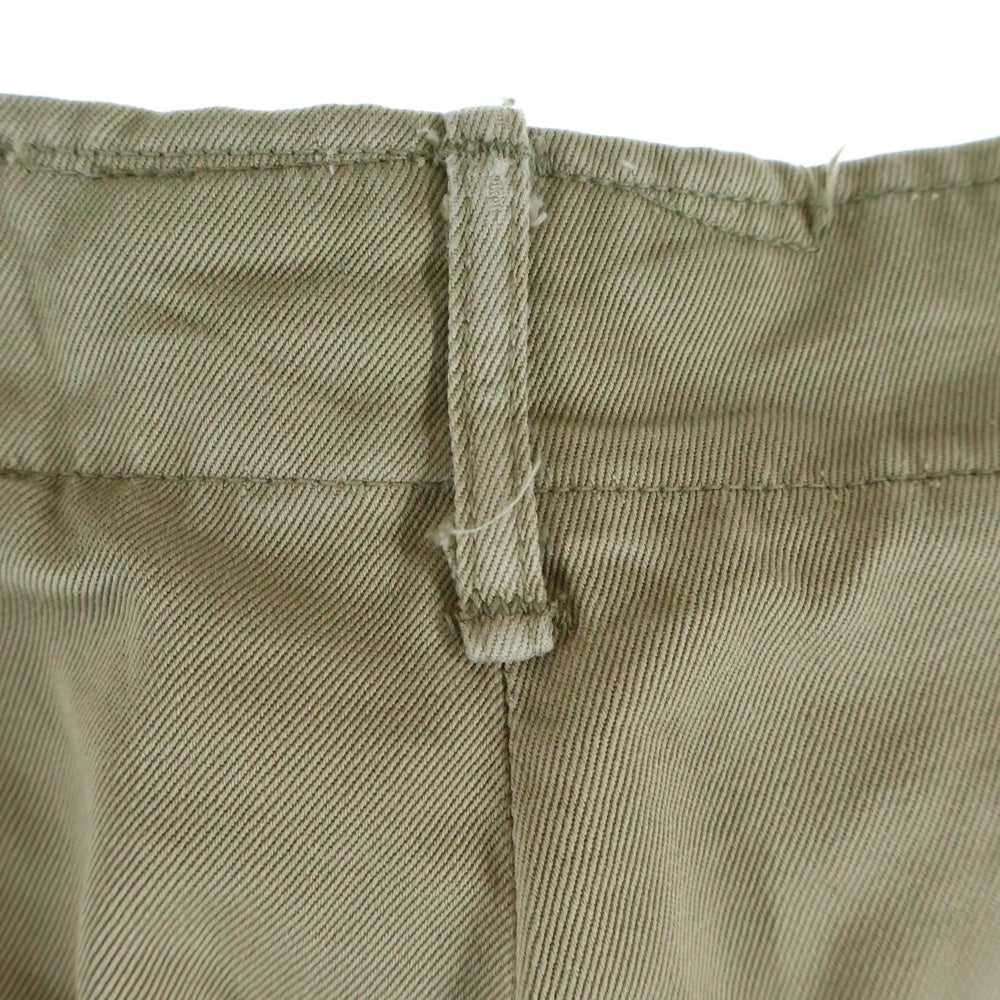 VINTAGE(ヴィンテージ) 40s US.ARMY Military Chino Pants ミリタリー チノパンツ カーキ