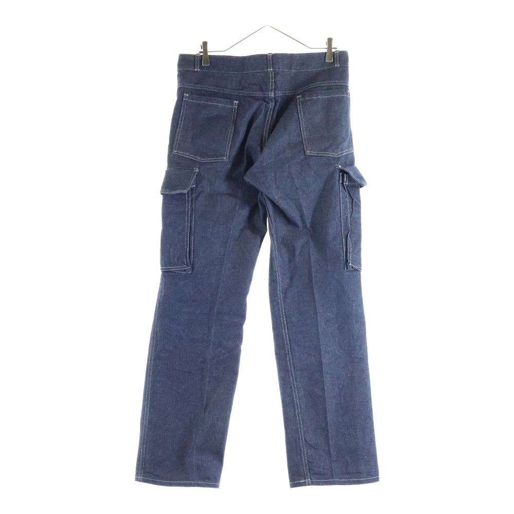 NO BRAND(ノーブランド) VINTAGE CDX ヴィンテージ フランス製 ユーロ デニム カーゴパンツ ワークパンツ インディゴ