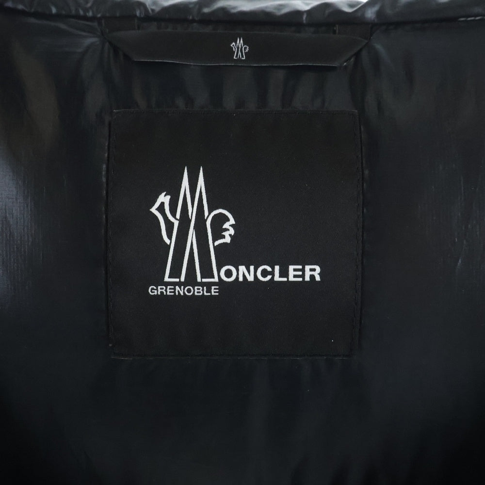 MONCLER GRENOBLE(モンクレールグルノーブル) 21AW MAZOD ジップアップ ナイロン ダウンジャケット ホワイト G20971A00017 5399E