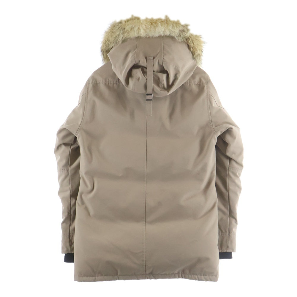 CANADA GOOSE(カナダグース) JASPER PARKA ジャスパー パーカー ファー付き ジップアップ ナイロン ダウンジャケット ベージュ 3438JM