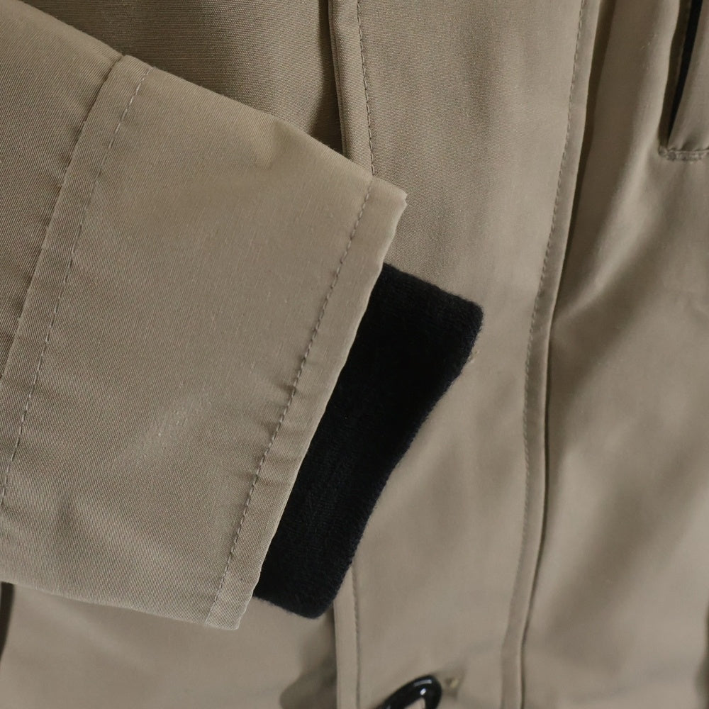 CANADA GOOSE(カナダグース) JASPER PARKA ジャスパー パーカー ファー付き ジップアップ ナイロン ダウンジャケット ベージュ 3438JM