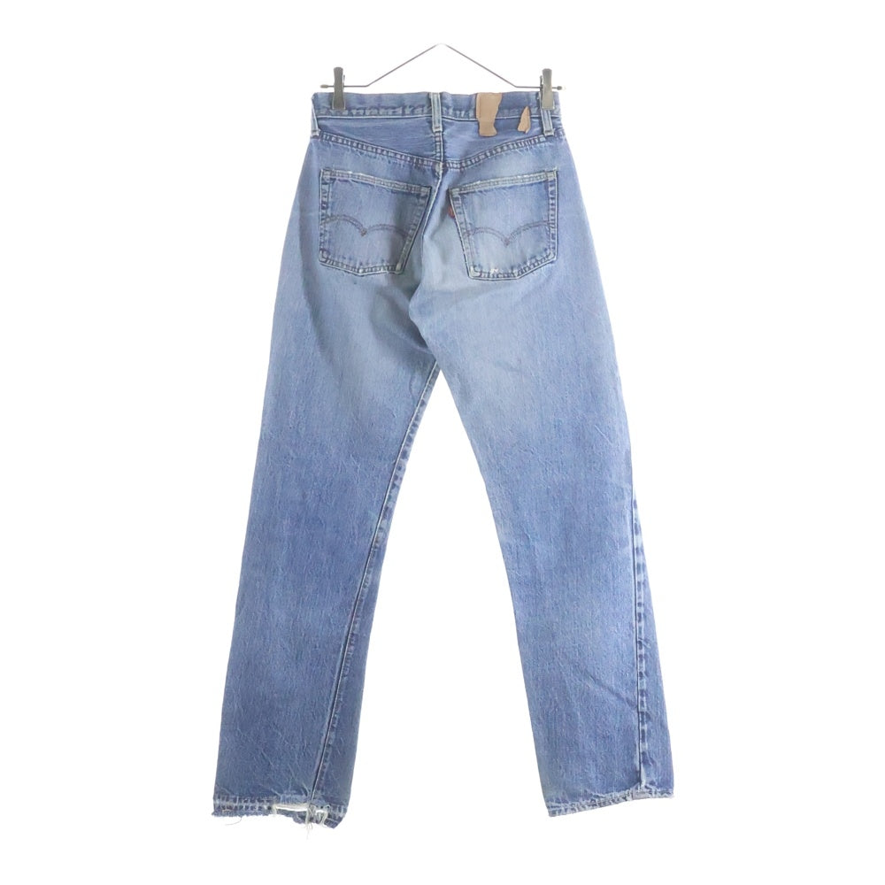 Levi's(リーバイス) 70S VINTAGE 501 66前期 ボタン裏6 スモールe シングルステッチ ヴィンテージ ボタンフライ デニムパンツ インディゴ