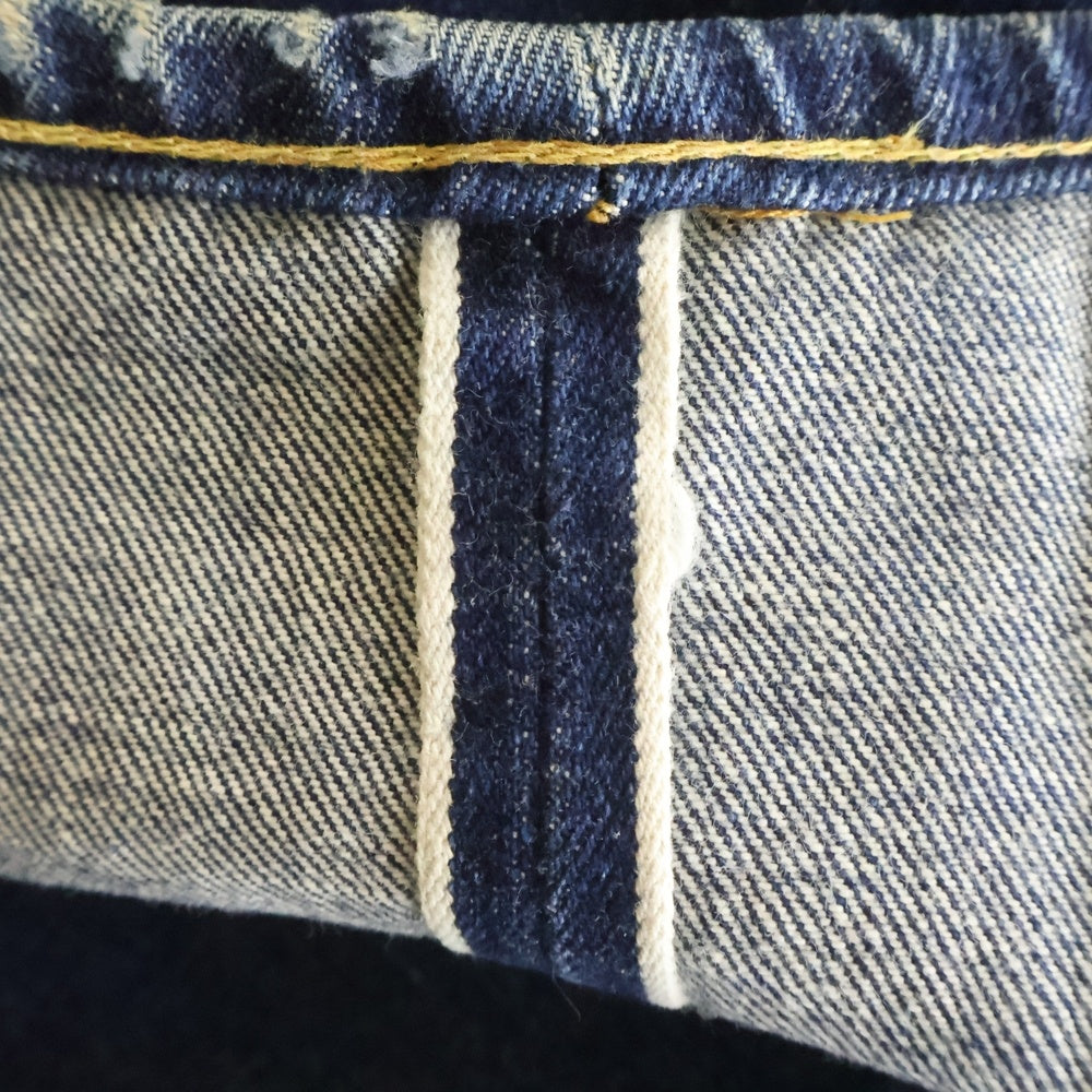 Levi's(リーバイス) 60S-70S VINTAGE 501 BIG E 後期 ボタン裏8 平行ステッチ ヴィンテージ ボタンフライデニムパンツ インディゴ