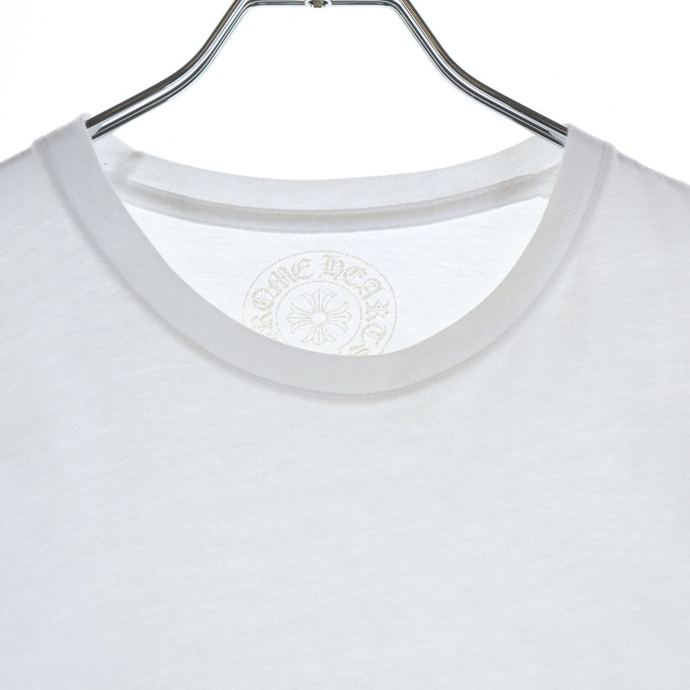 CHROME HEARTS(クロムハーツ) CH T-SHRT ロサンゼルス限定バックホースシュープリント 半袖Tシャツ カットソー ホワイト