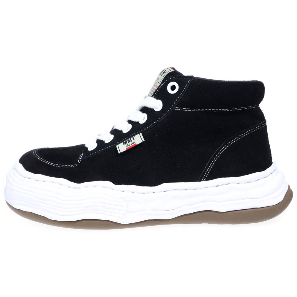 MAISON MIHARAYASUHIRO(メゾンミハラヤスヒロ) OLIVER suede High-Top オリバースエードハイトップ ハイカットスニーカーシューズ ブラック A15FW701