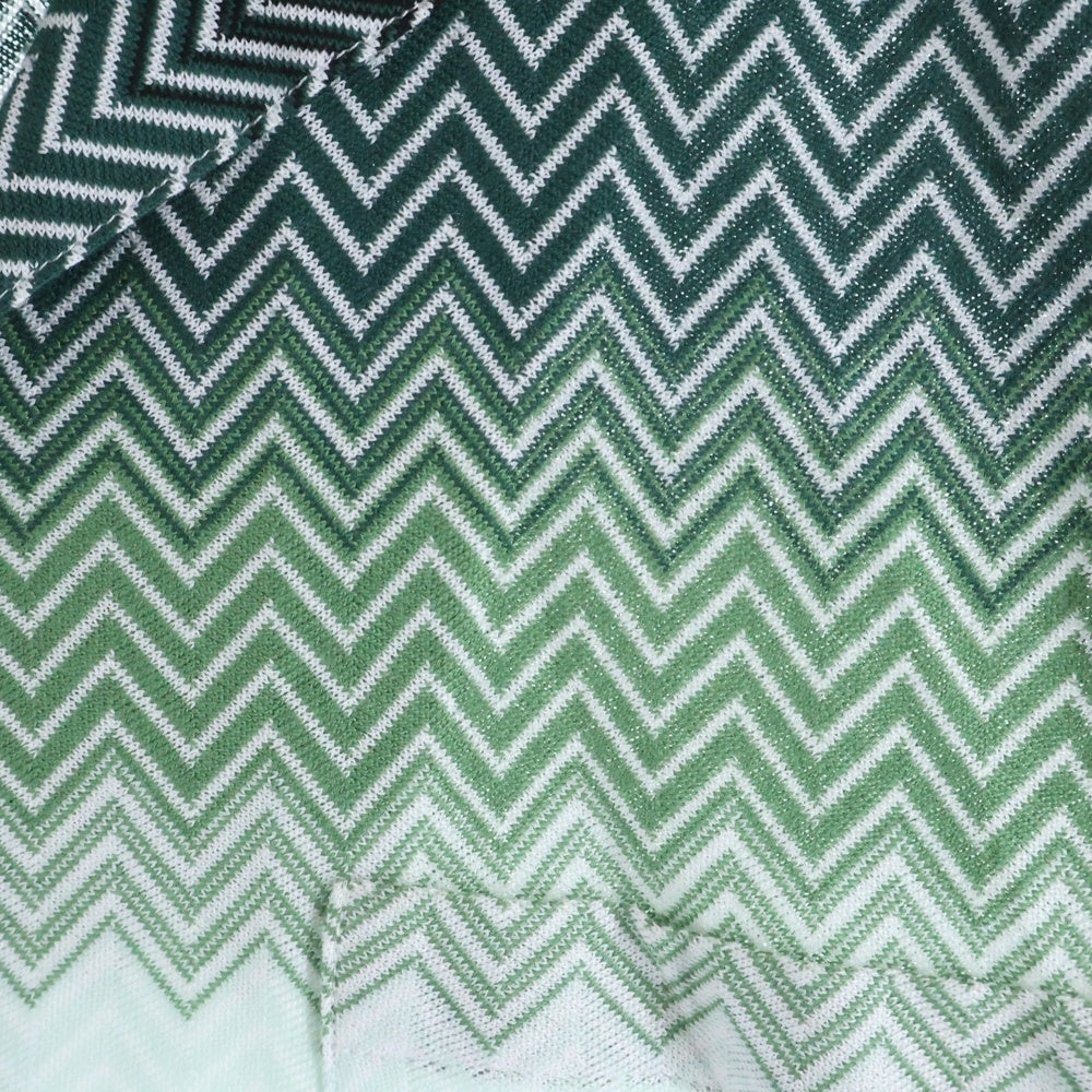 MISSONI(ミッソーニ) オープンカラー コットン ジグザク 半袖シャツ マルチ US25SJOJ