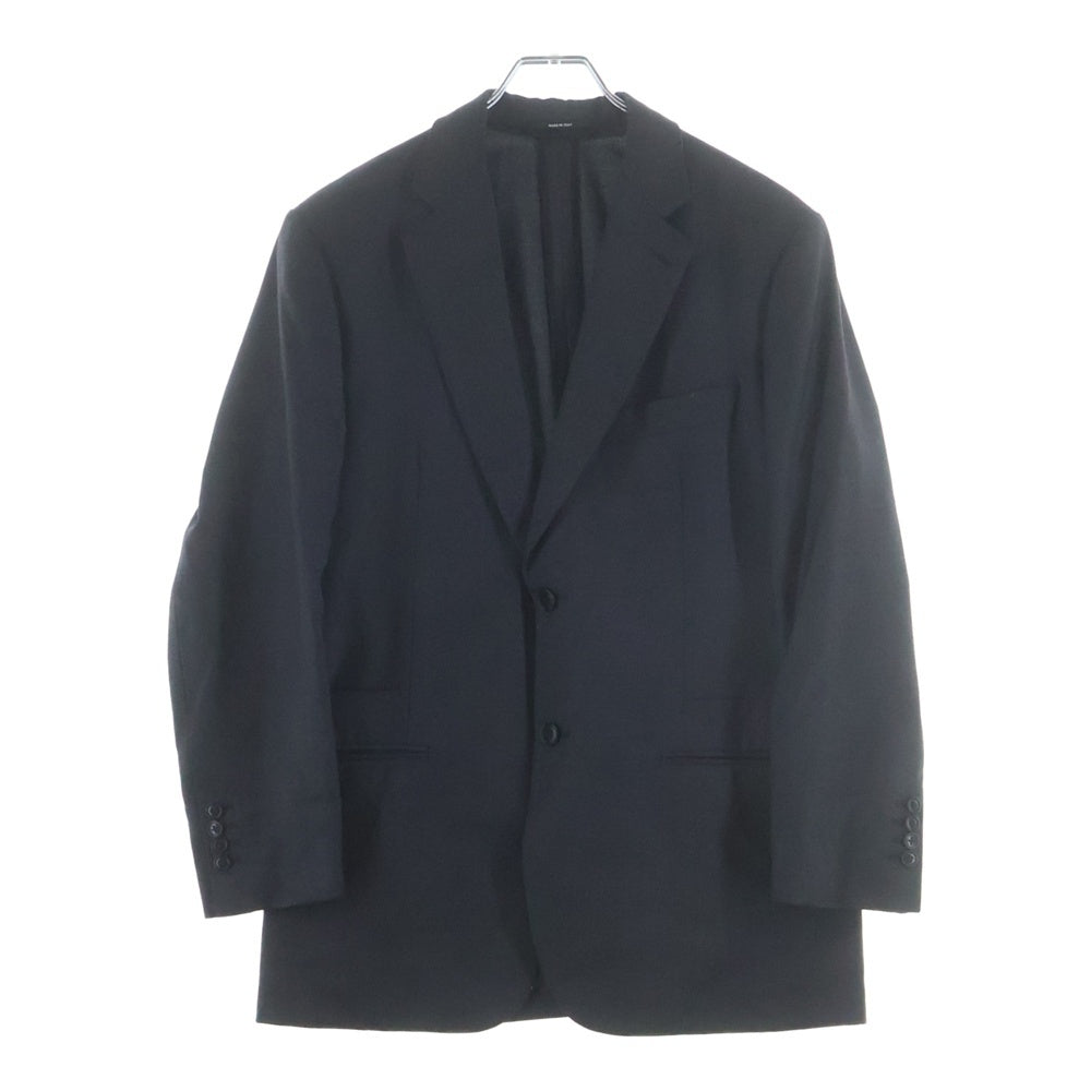 HERMES(エルメス) カシミヤ混 ウール 2B テーラードジャケット/スラックスロングパンツ セットアップスーツ グレー