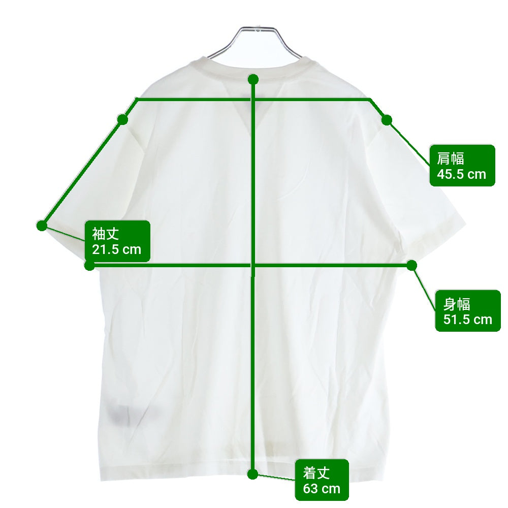 BOTTEGA VENETA(ボッテガヴェネタ) クルーネック 半袖Tシャツカットソー ホワイト 796216