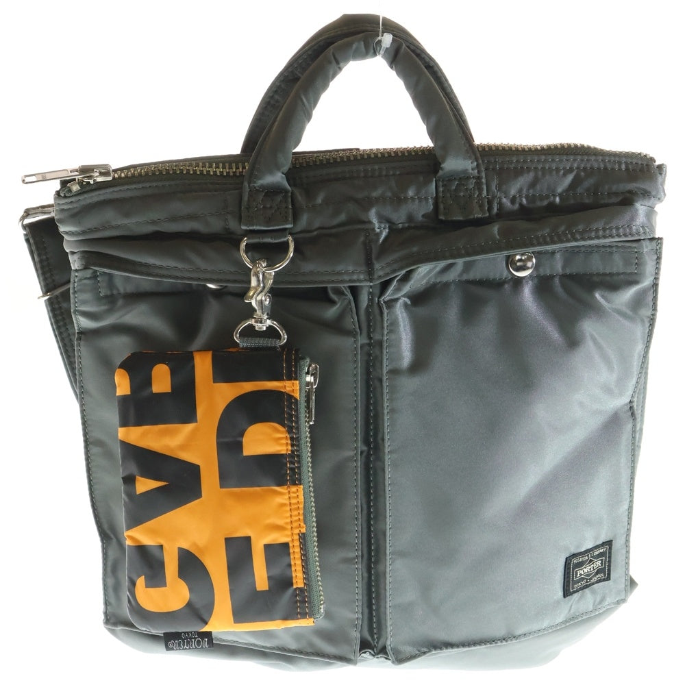 COMME des GARCONS(コムデギャルソン) ×PORTER Helmet Bag XS ポーター ポーチ付き ヘルメット ナイロン ショルダー ハンドバッグ グレー