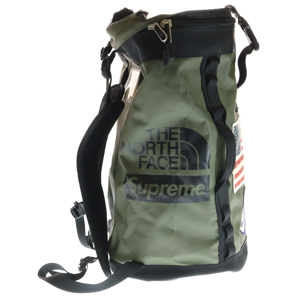 SUPREME(シュプリーム) 17SS ×THE NORTH FACE Expedition Big Haul Backpack ザノース フェイス エクスペディション バックパック リュックサック カーキ NF0A3BXH