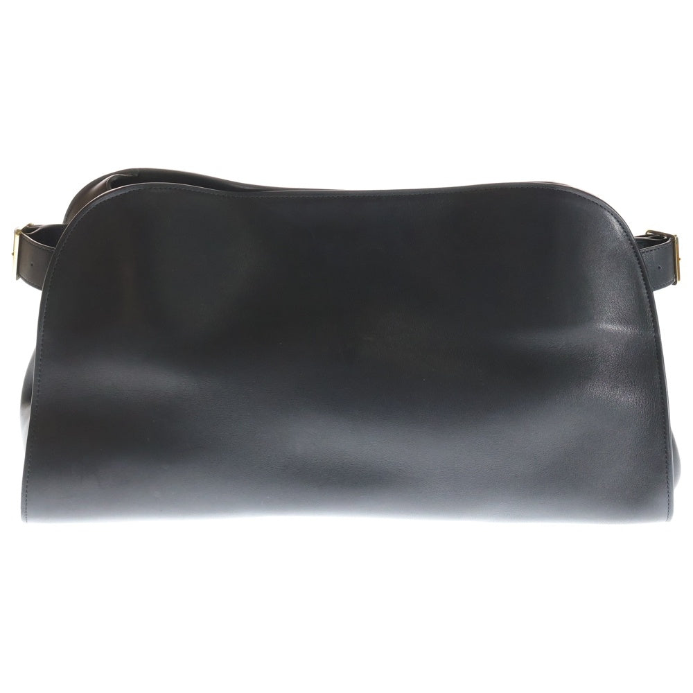 THE ROW(ザロウ) MARGAUX EW CLUTCH マルゴー カーフスキン レザー クラッチバッグ ブラック