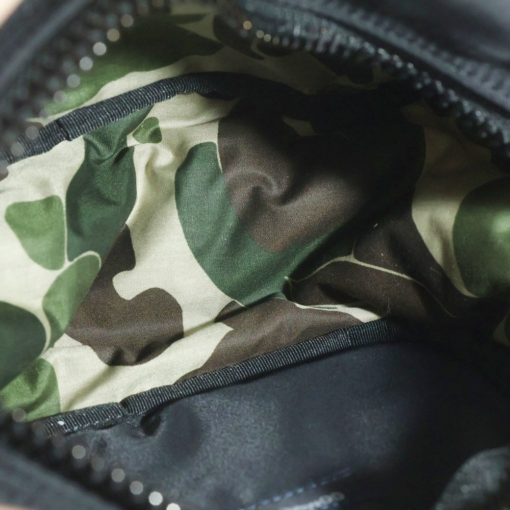 COMME des GARCONS HOMME(コムデギャルソンオム) ×PORTER ポーター ナイロン ツイル スクエア ショルダーバッグ ブラック