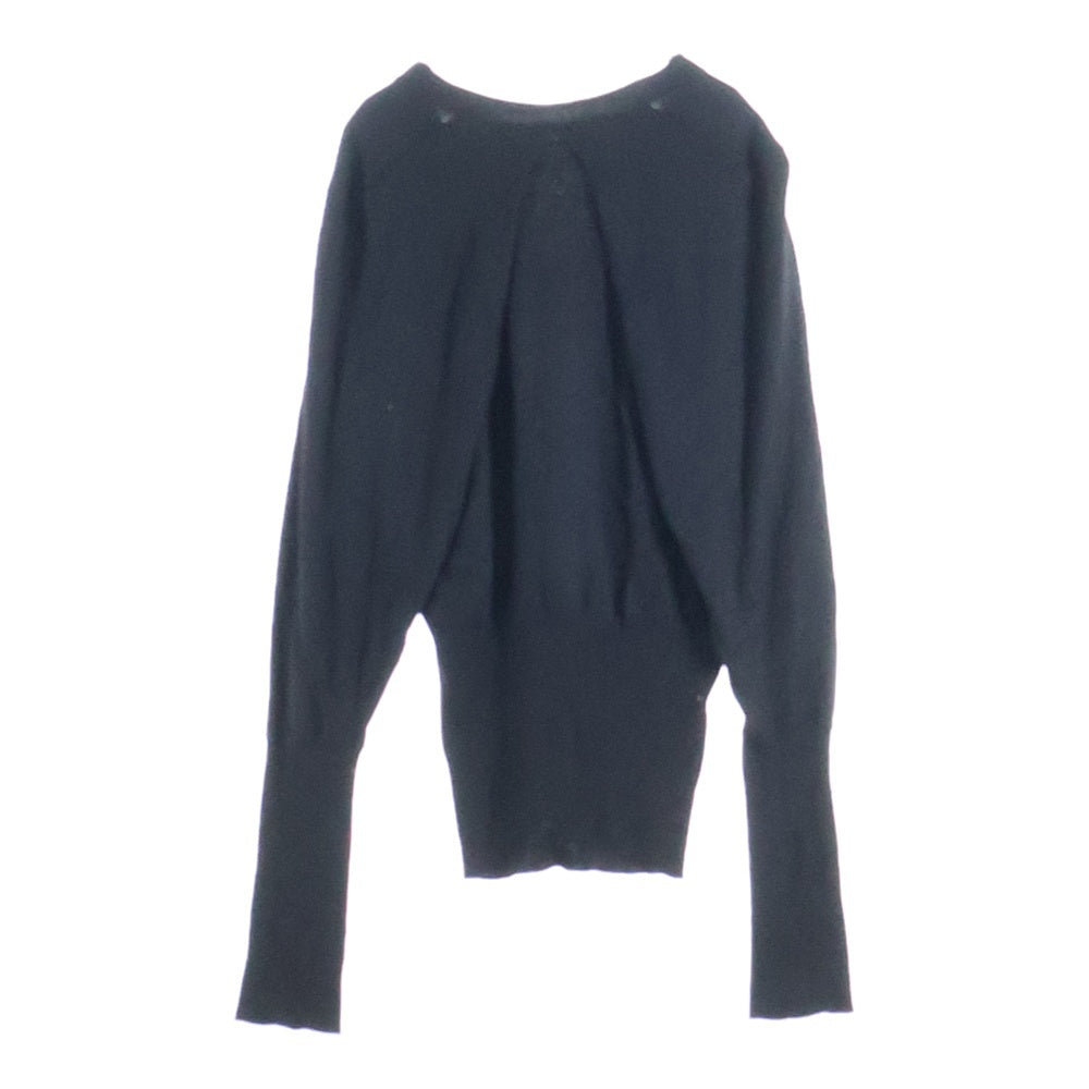 Maison Margiela(メゾンマルジェラ) 7B ウールニット Vネックカーディガン ブラック S51HA0657