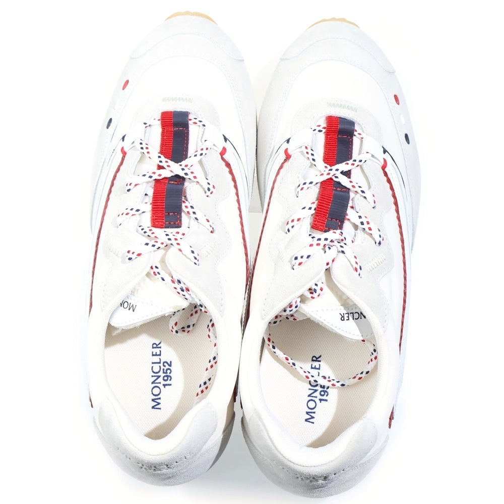 MONCLER(モンクレール) 1952 SEVENTY セブンティー ナイロン スウェードレザー ローカットスニーカー グレー