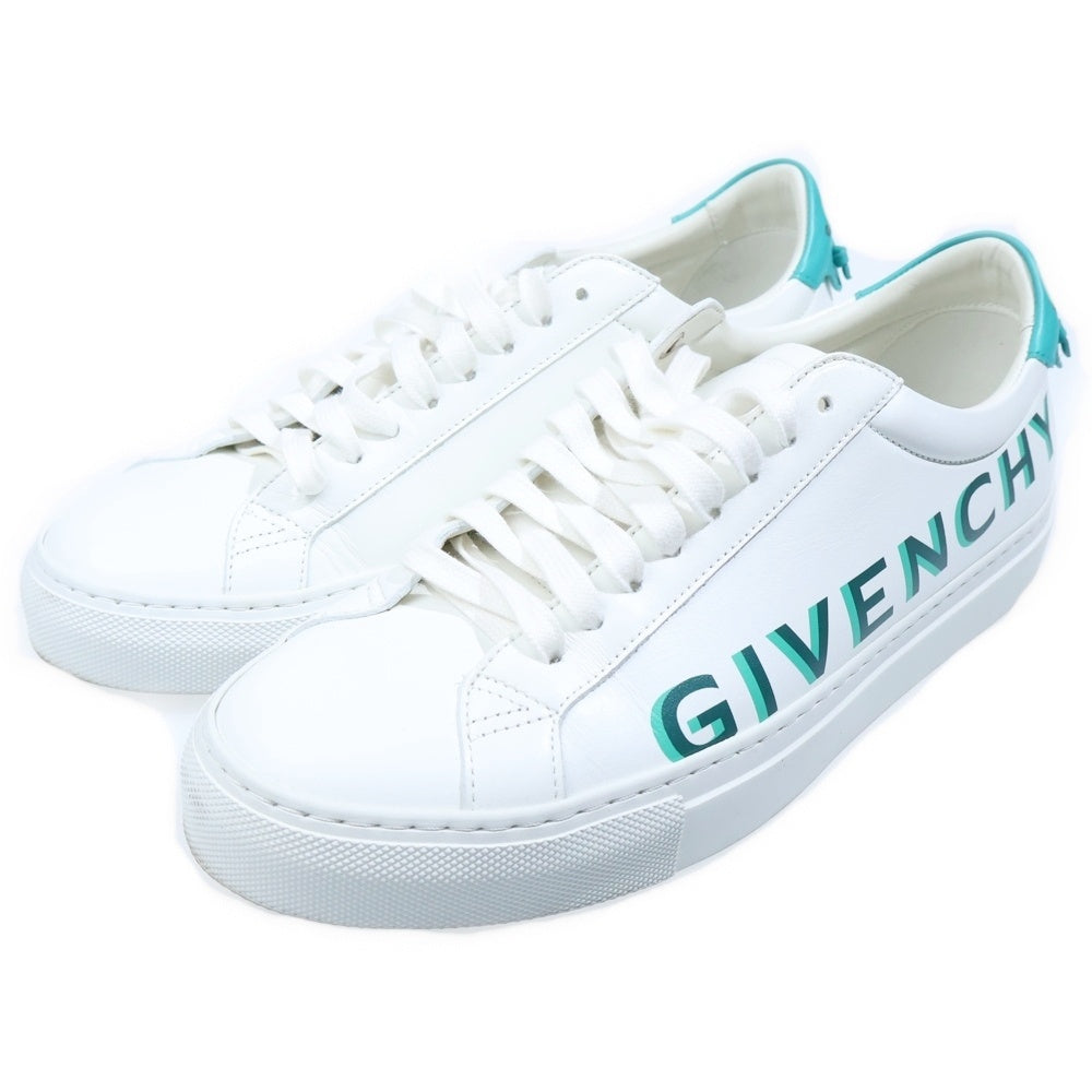 GIVENCHY(ジバンシィ) URBAN STREET SNEAKER アーバン ストリート ロゴ レザー ローカットスニーカー ホワイト DN0240