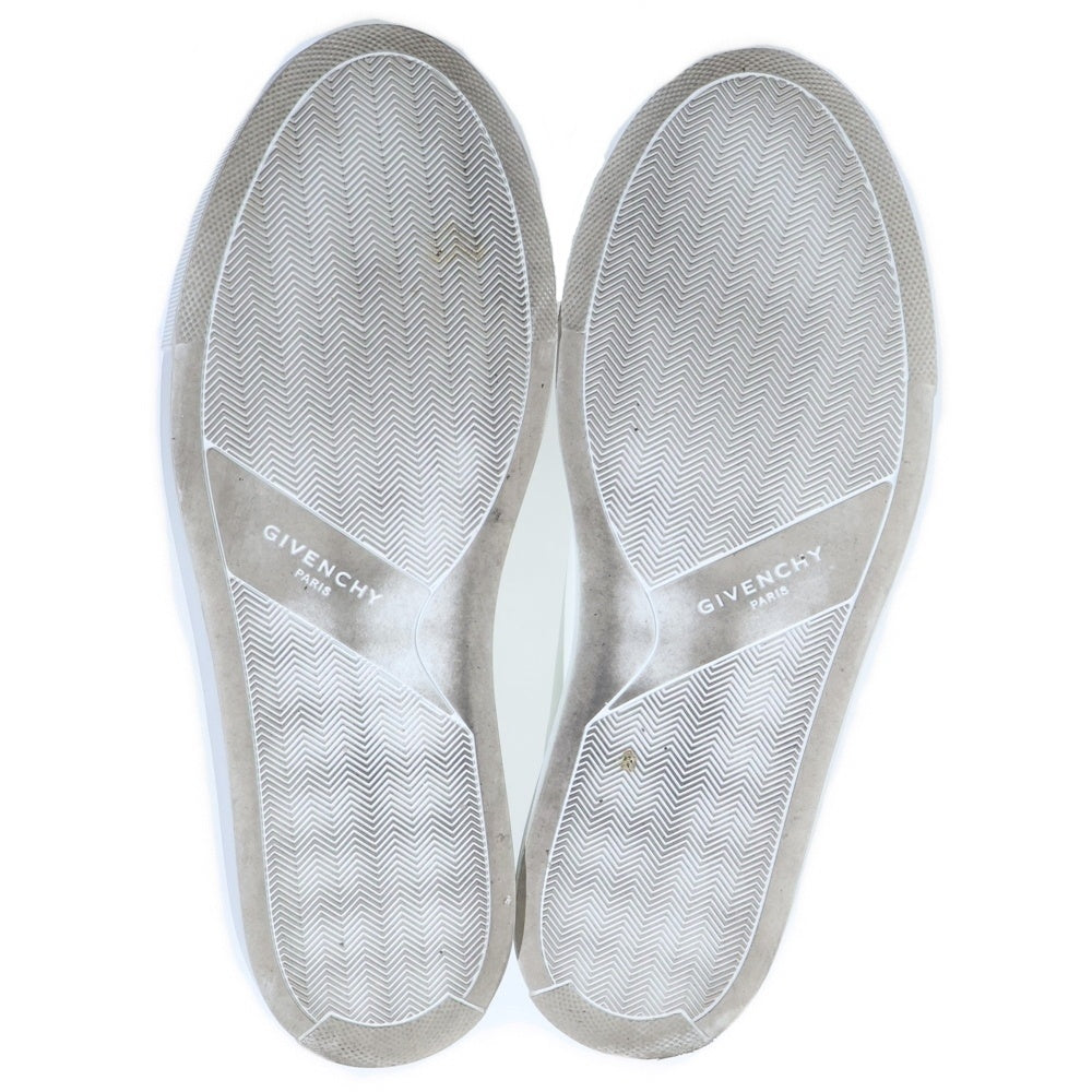 GIVENCHY(ジバンシィ) URBAN STREET SNEAKER アーバン ストリート ロゴ レザー ローカットスニーカー ホワイト DN0240