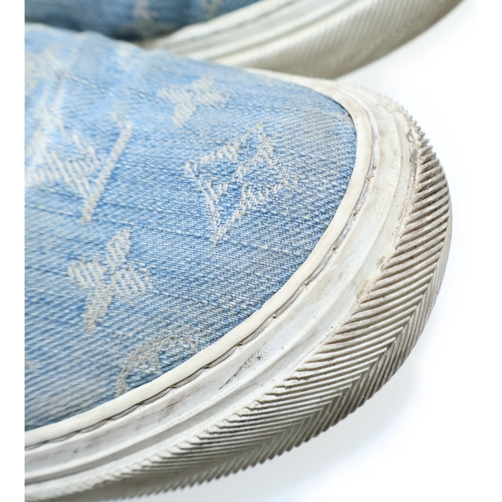 LOUIS VUITTON(ルイヴィトン) トロカデロライン モノグラム デニム ローカットスニーカー スリッポン インディゴ