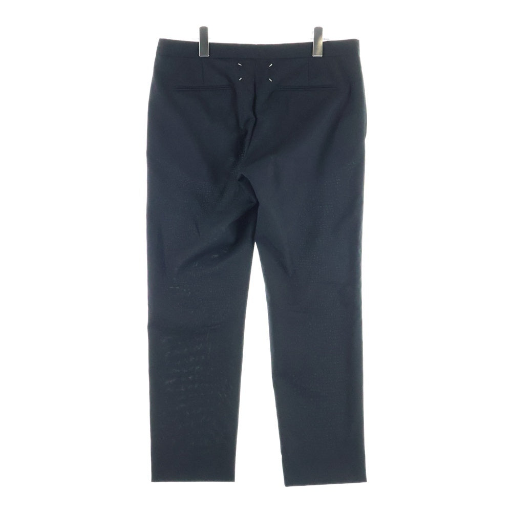 Maison Martin Margiela(メゾンマルタンマルジェラ) ドローストリングトラウザー スラックス ロングパンツ ブラック S50KA0530 S44330