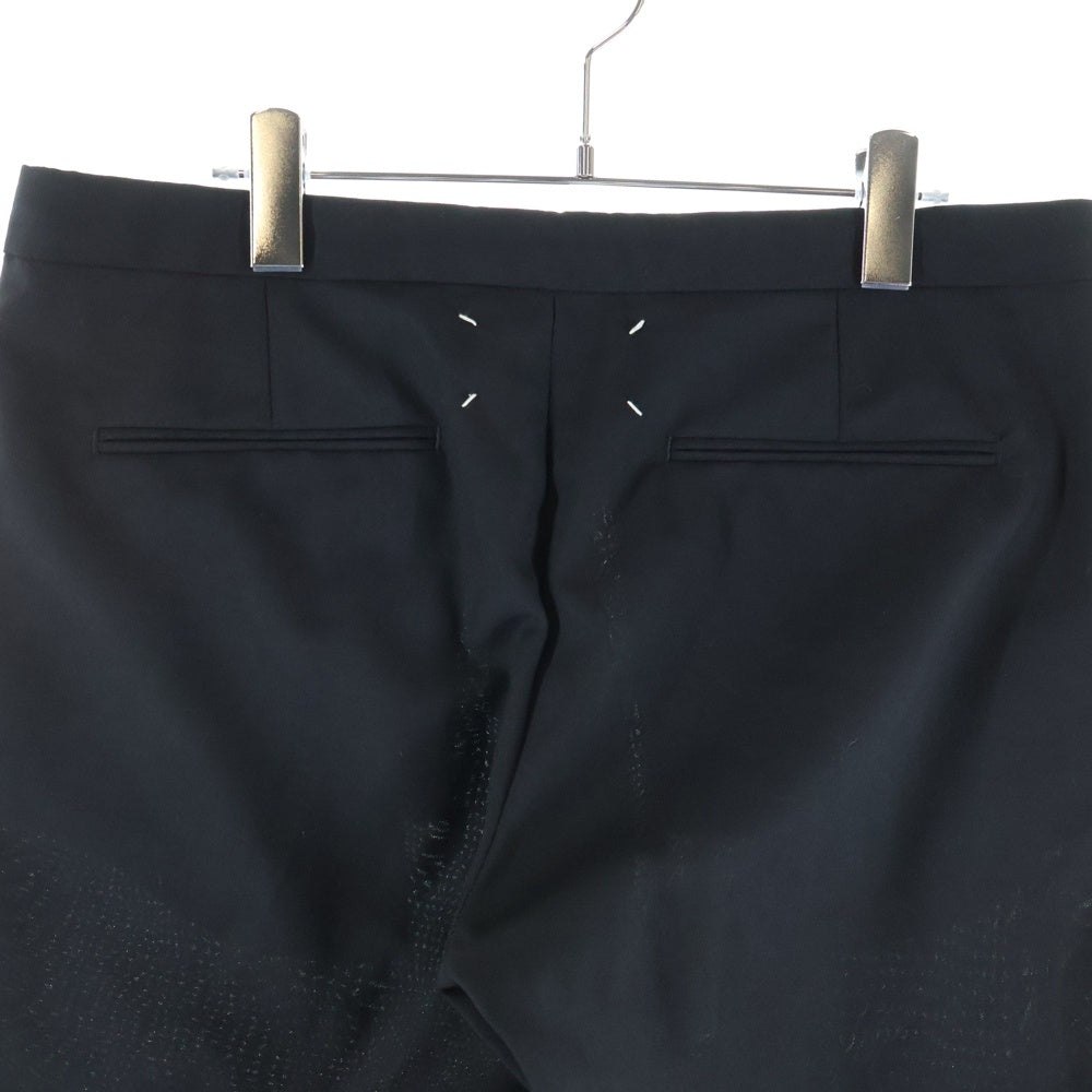Maison Martin Margiela(メゾンマルタンマルジェラ) ドローストリングトラウザー スラックス ロングパンツ ブラック S50KA0530 S44330